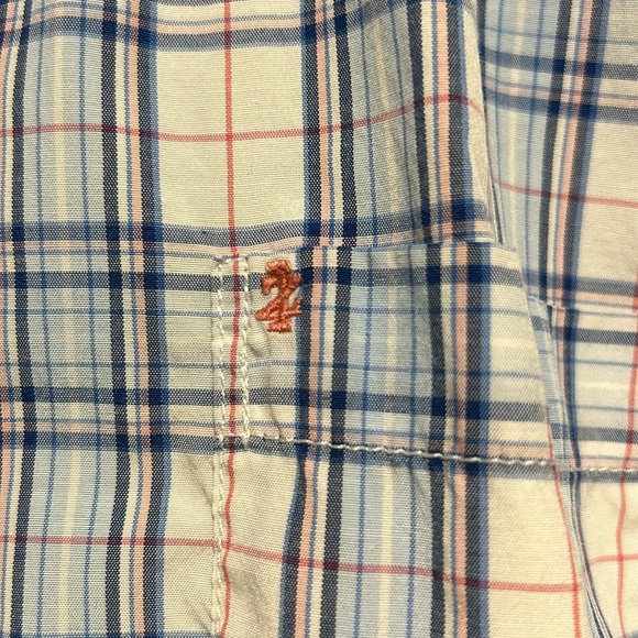 Mens casual short sleeve button IZOD - Picture 3 of 7